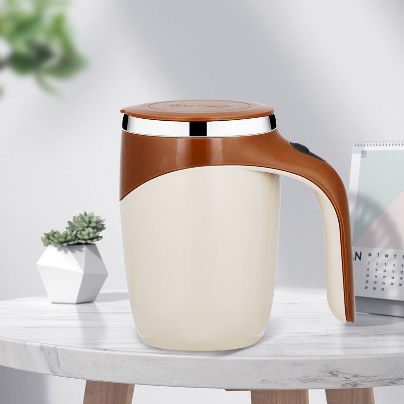 Rechargeable Self-Stirring Magnetic Mug – Electric Automatic Coffee Cup with Lid