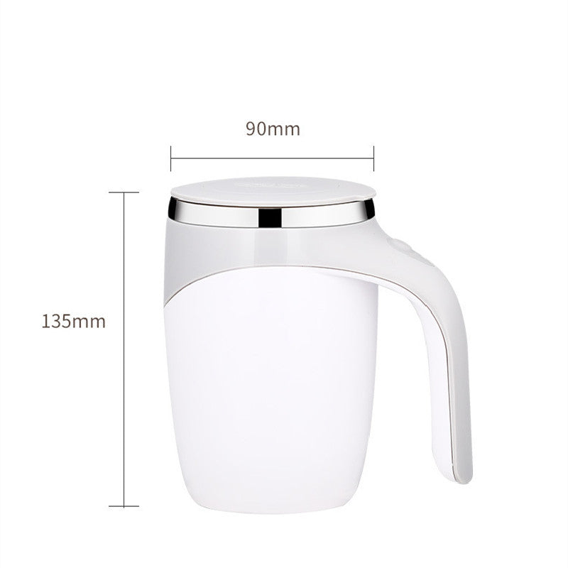 Rechargeable Self-Stirring Magnetic Mug – Electric Automatic Coffee Cup with Lid