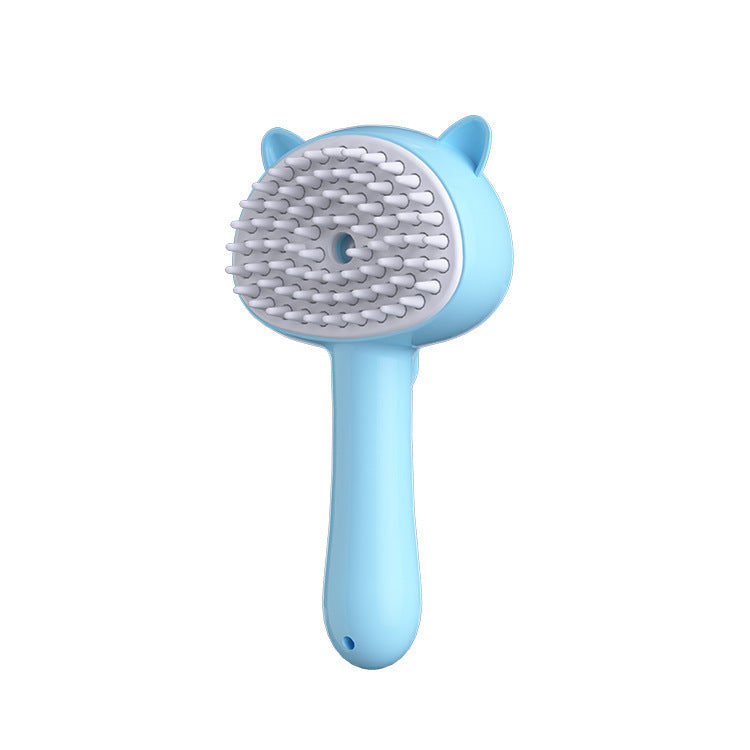 Rechargeable Self-Cleaning Cat Grooming Brush with Mist – Slicker Brush for Dogs & Cats