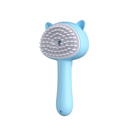 Rechargeable Self-Cleaning Cat Grooming Brush with Mist – Slicker Brush for Dogs & Cats
