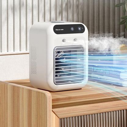 Portable Air Conditioner Fan – Mini Air Cooler with Water Cooling | Personal AC Unit for Room, Office, Car & Small Space